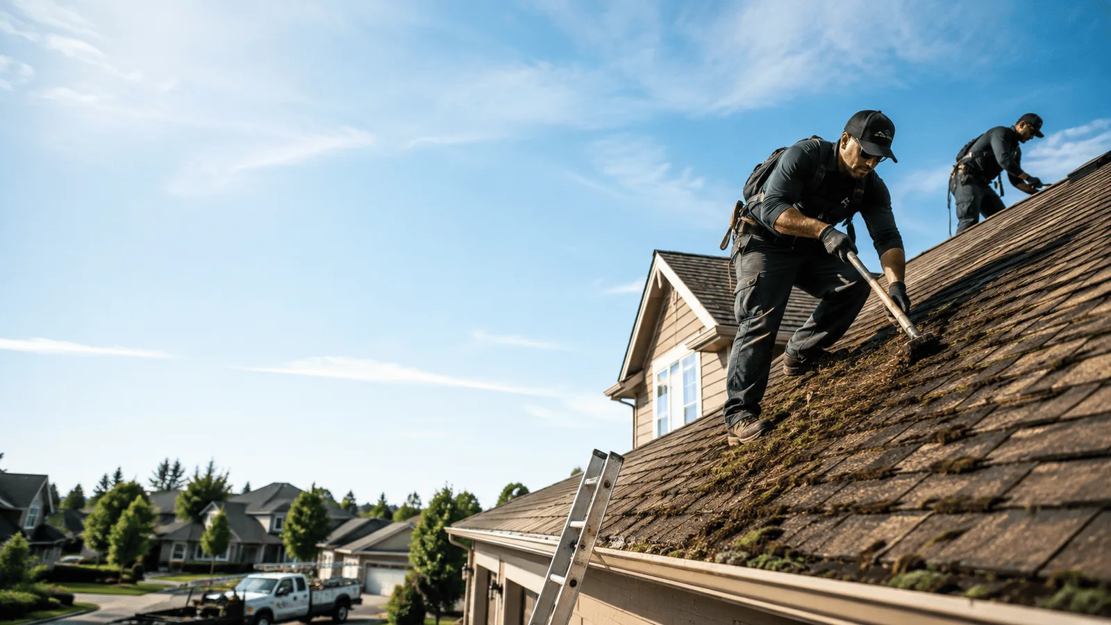Roof Moss Removal in Lander, WY near me